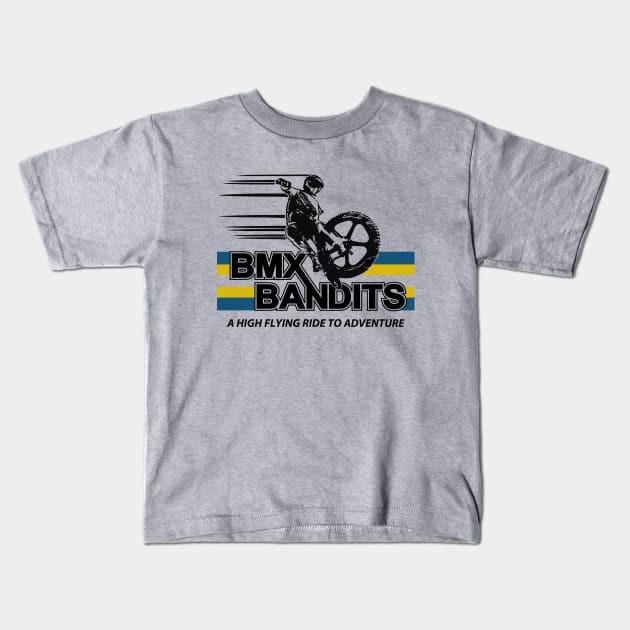 Mod.7 BMX Bandits Bikers Kids T-Shirt by parashop